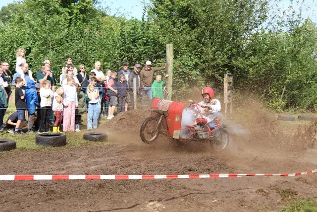 Voller Einsatz beim Duo-Rennen | Foto: Heike van Gunst