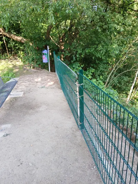 Der Aussichtspunkt soll erneut abgesichert werden | Foto: Städtische Betriebe Buxtehude