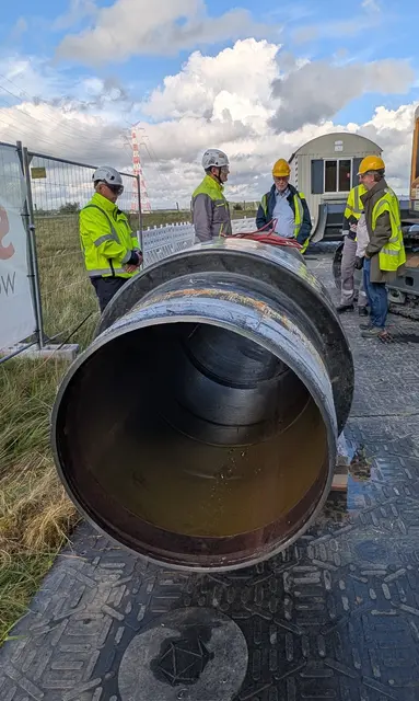 Diese Isolierungskupplung wurde ausgetauscht | Foto: jd