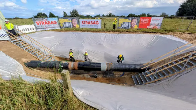 Die Baugrube auf Lühesand | Foto: jd