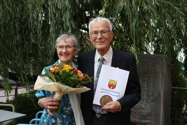 Dr. Peter Brümmel mit seiner Frau Irmhild | Foto: sb