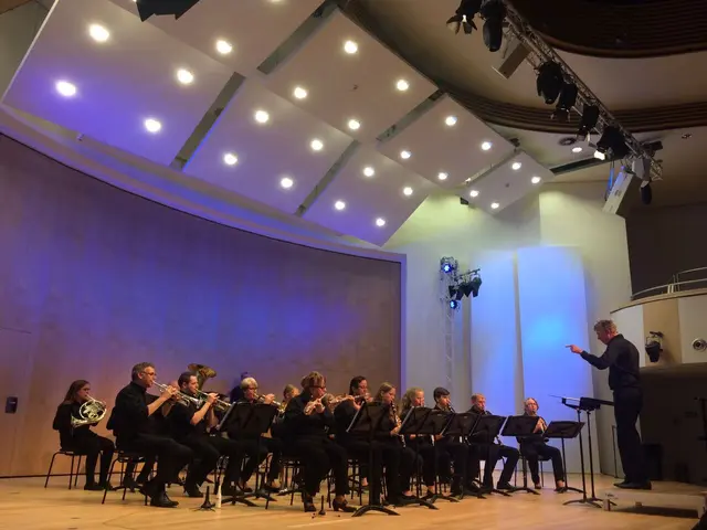 Große Bühne: 2017 spielte das Stadtorchester im Miralles-Saal der Staatlichen Jugendmusikschule Hamburg | Foto: Stadtorchester Buxtehude