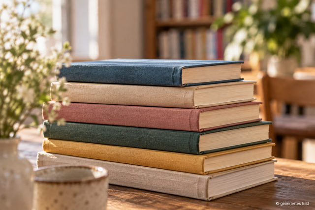 Beim Buchclub „Leseglück“ stehen ukrainische Bücher und der gemeinsame Austausch über Literatur im Mittelpunkt (Symbolfoto) | Foto: KI-generiert