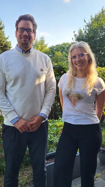 Mirco Horn und Anna Marie Ulrich wollen Buchholz für Familien attraktiver gestalten | Foto: sh