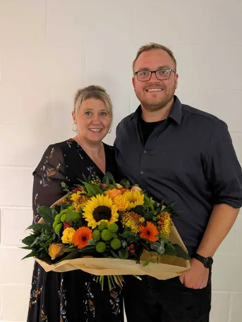 Frank Griemsmann aus Nordkehdingen mit seiner Frau Nina