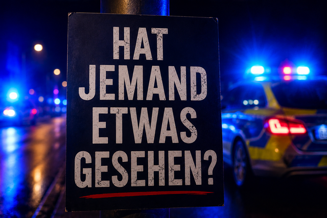Polizei bittet um Hinweise (Symbolbild) | Foto: KI