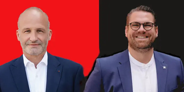 Bei der Stichwahl um das Amt des Stader Bürgermeisters treten Kai Koeser (SPD, li.) und Arne Kramer (CDU) an | Foto: SPD/CDU