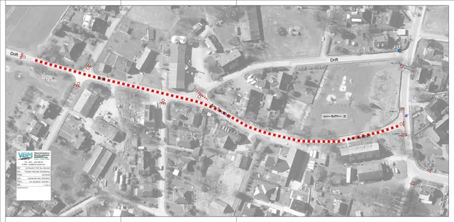 Verkehrszeichenplan Vollsperrung Am Soodhof | Foto: @ Gemeinde Neu Wulmstorf