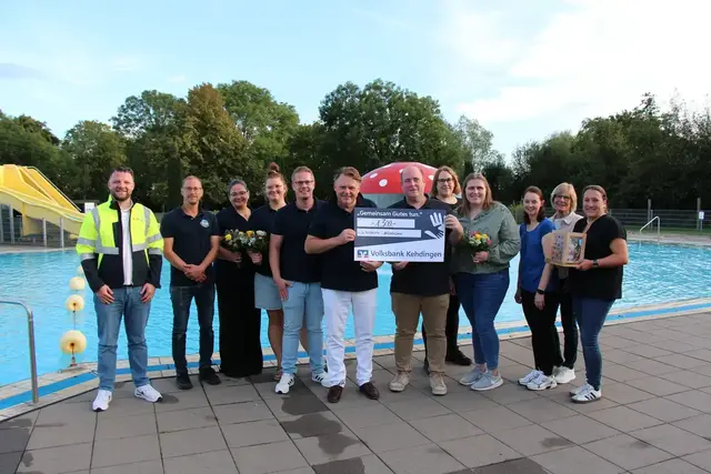 Schwimmer sammeln 1.300 Euro für Bützflether Kita | Foto: Trägerverein Freibad Bützfleth e. V.