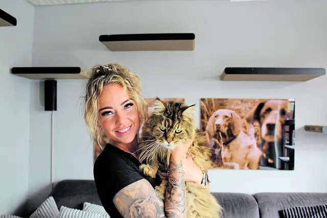 Liona Plorin (30) von der Tiertafel Buxtehude ist geprüfte Hundeverhaltenstrainerin | Foto: sts