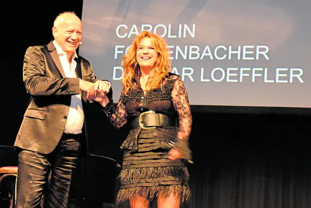 Carolin Fortenbacher und Dietmar Loeffler | Foto: Axel-Holger Haase