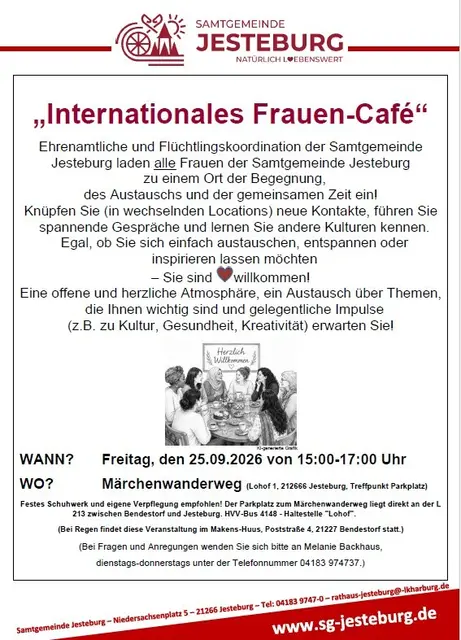 Infoflyer Frauencafé | Foto: Samtgemeinde Jesteburg