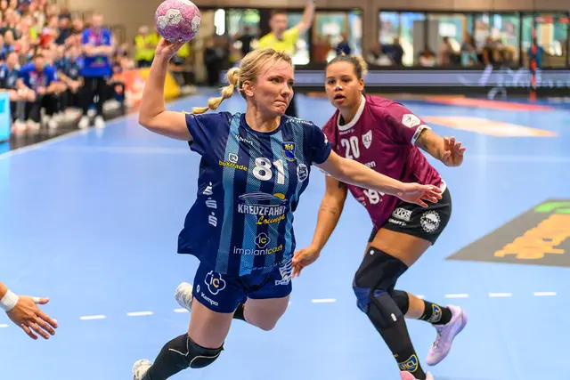Ruslana Litvinov im Sprungwurf | Foto:  Jürgen Wittholt