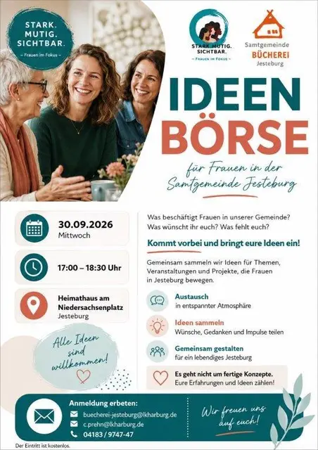 Flyer Ideenbörse | Foto: Samtgemeinde Jesteburg