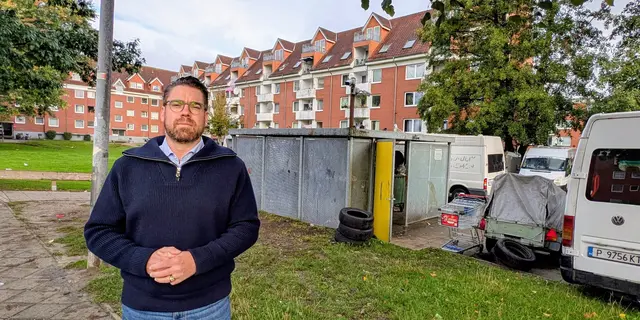 Entschlossener Blick: Arne Kramer will dafür sorgen, dass auch im Altländer Viertel ein Wohnumfeld entsteht, in dem Menschen sicher leben können | Foto: jd