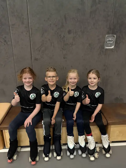  Runa (v. li.), Liam, Hanna und Maya | Foto: TuS Harsefeld