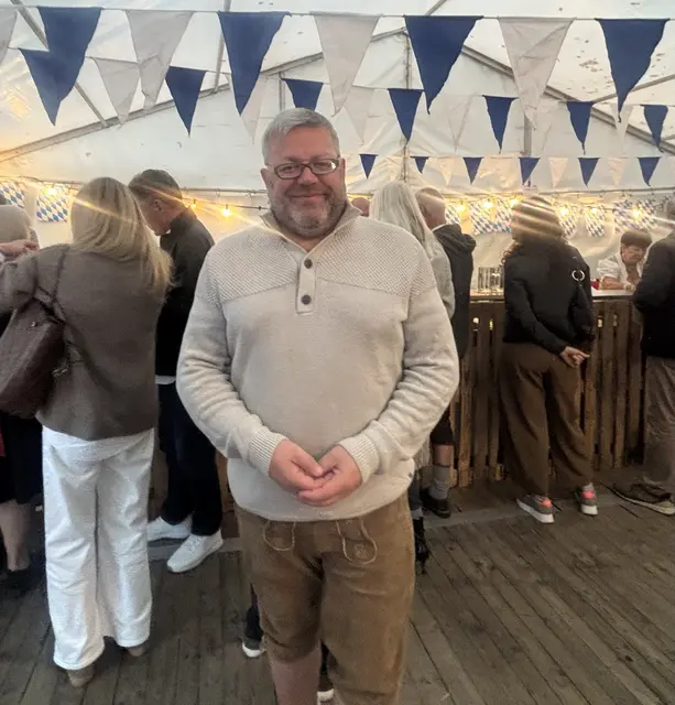 Zwischen Wiesn-Gaudi und Endspurt: Ralf Dessel | Foto: sts