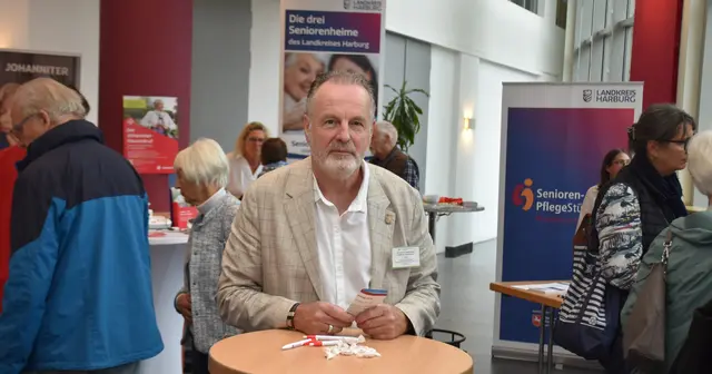 Frank Kettwig, Organisator und Initiator des Demenz-Aktionstages, freute sich über die sehr gute Resaonz | Foto: Axel-Holger Haase
