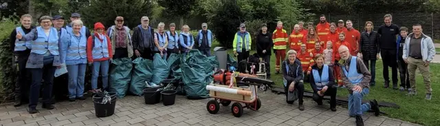 Zahlreiche Freiwillige beteiligten sich an der Müllsammelaktion, zu der das Klimaforum Neu Wulmstorf anlässlich des World cleanup day" eingeladen hatte | Foto: Klimaforum Neu Wulmstorf 
