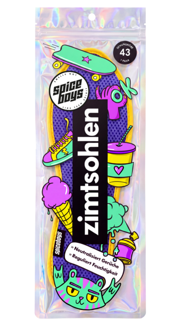 Die Zimtsohlen in Streetwear-Ästhetik | Foto: spiceboys