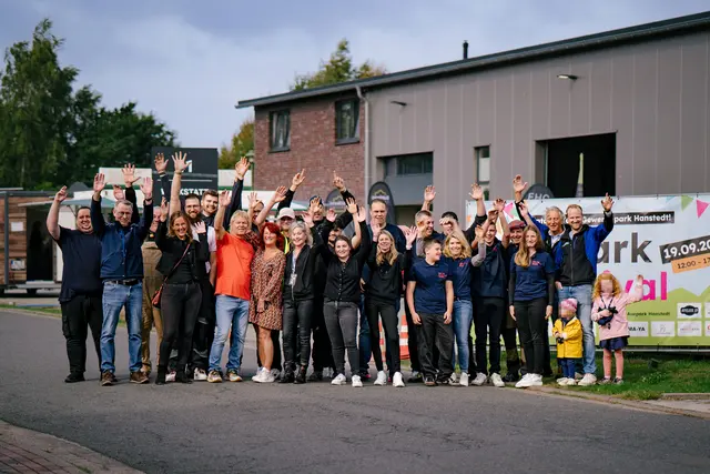 Die begeisterten Veranstalter des Auepark-Festivals  | Foto: behrmedia