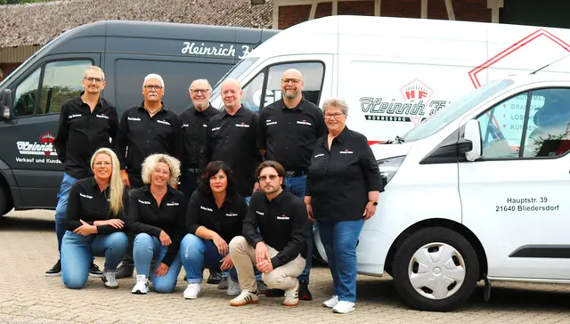 Experten in Sachen Brandschutz: Das Team der Firma Heinrich Düßler | Foto: Firma Heinrich Fricke