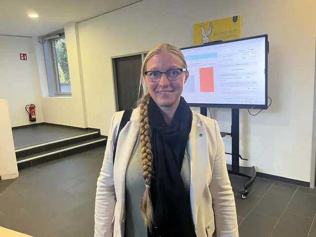 Katharina Mewes (BBG/FWG) freut sich über alle Wählerstimmen, auch wenn es nicht reichte um Bürgermeisterin zu werden | Foto: Mewes