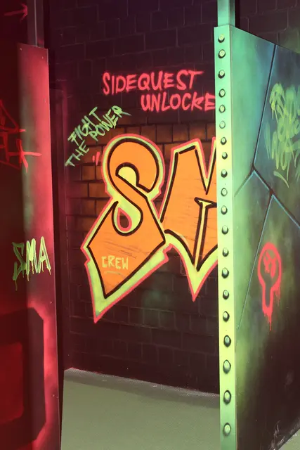 Das Laser Tag Labyrinth führt die Spieler in eine verwinkelte "Underground"-Szene | Foto: jvp