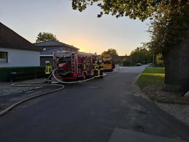 Die vermeintliche Einsatzstelle im Blöckenweg in Rottorf | Foto: Feuerwehr Rottorf