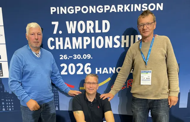 (v. li.) Carsten Roosen, Malte Lau und Björn Hagemeister | Foto: TTC Drochtersen