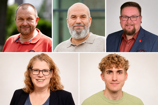 Niels Großkreutz, Erkan Dündar, Clemens Ultsch, Bente Rosebrock und Lars Niebuhr setzen sich gemeinsam für islamische Gräber in Buxtehude ein | Foto: SPD OV Buxtehude/Dündar/Ultsch/ B90/Die Grünen - OV Buxtehude-Apensen