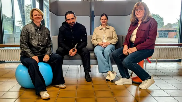 Von links: Miriam Belte-Wesner, Hans-Peter Berbega, Bianca Schmitz und Insa Beier kämpfen weiter für ihr über Jahre entwickeltes neues Schulkonzept | Foto: Jan Filter