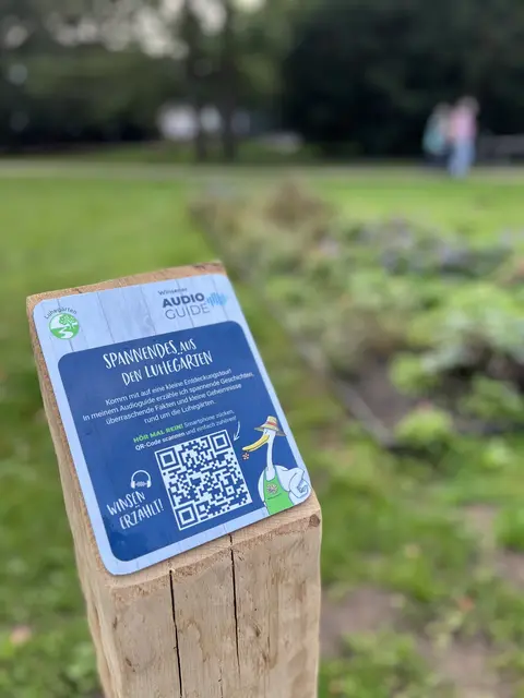 Mit dem neuen Audioguide lassen sich die Luhegärten jetzt auf ganz neue Weise entdecken | Foto: Stadt Winsen