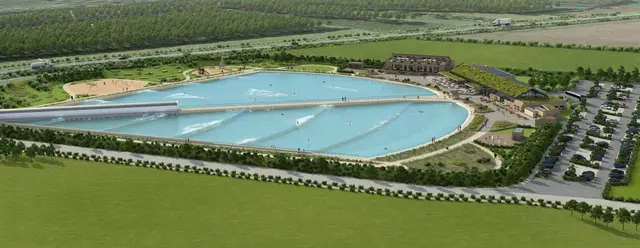 Der Surfpark Stade kann realisiert werden. Der gerichtliche Baustopp wurde jetzt aufgehoben | Foto: Pixelstudio Hamburg