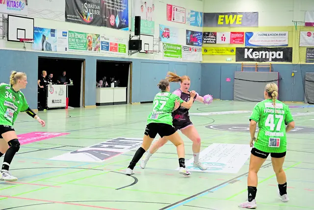 Da Spiel zwar sicher gewonnen, aber leider mit einer Verletzung von Pia Döpke | Foto: André Höner