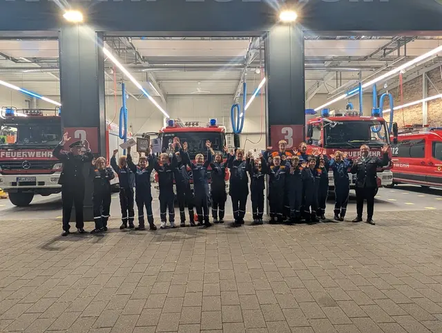 Die erfolgreichen Teilnehmenden der Jugendflamme | Foto: Freiwillige Feuerwehr Samtgemeinde Hanstedt