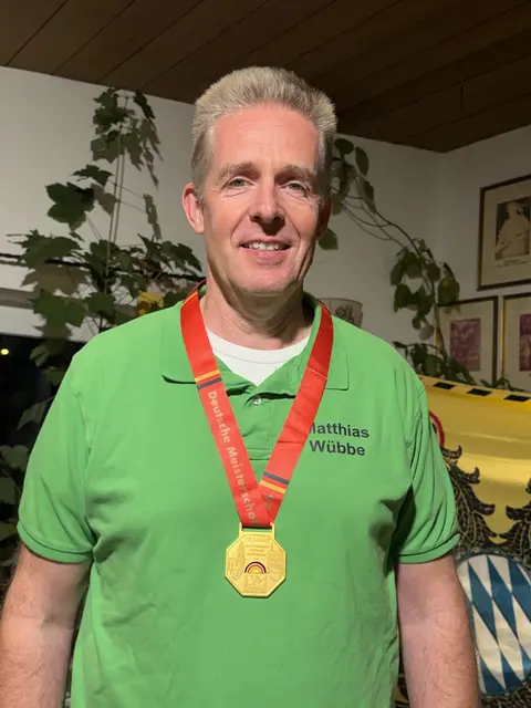 Matthias Wübbe ist auch Deutscher Meister in der Disziplin "Armbrust 30 m national" | Foto: Michaelis
