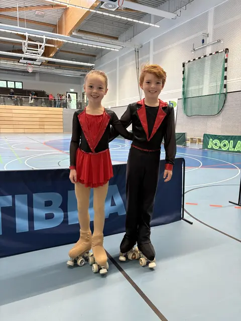 Till und seine kleine Partnerin Polina | Foto: TuS Harsefeld