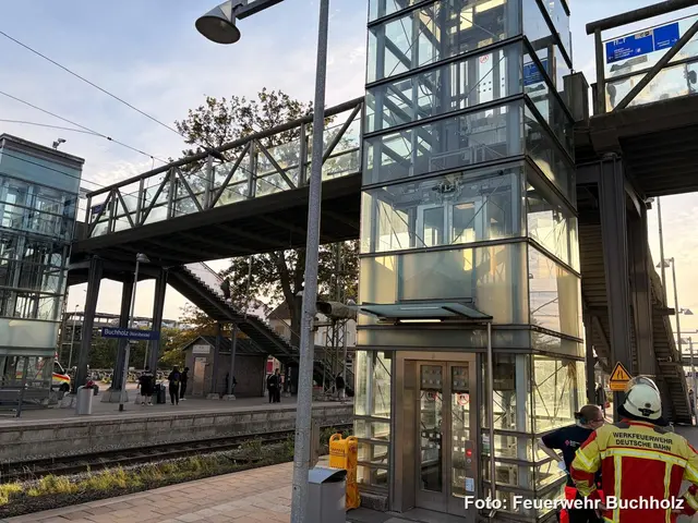 Der Fahrstuhl am Bahnhof ist öfter defekt | Foto: Feuerwehr Buchholz