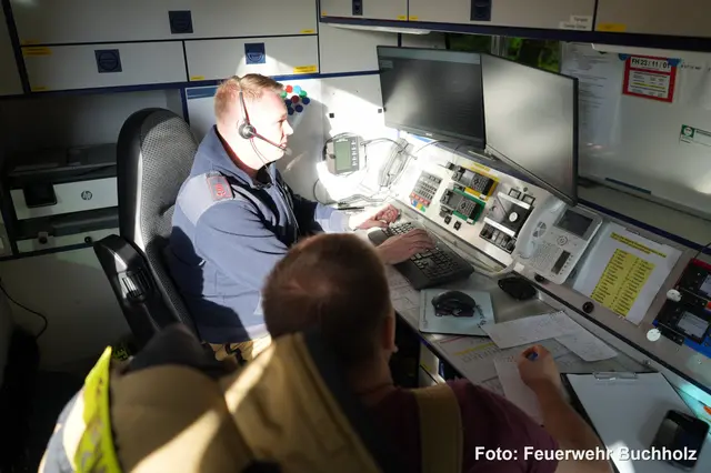 Beim Einsatz von mehreren Drohnen ist eine zentrale Luftraumorganisation notwendig | Foto: Feuerwehr Buchholz