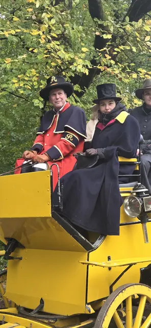 "Hoch auf dem gelben Wagen" ... | Foto: André Welle