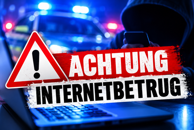 Warnung Internetbetrug (Symbolbild) | Foto: KI