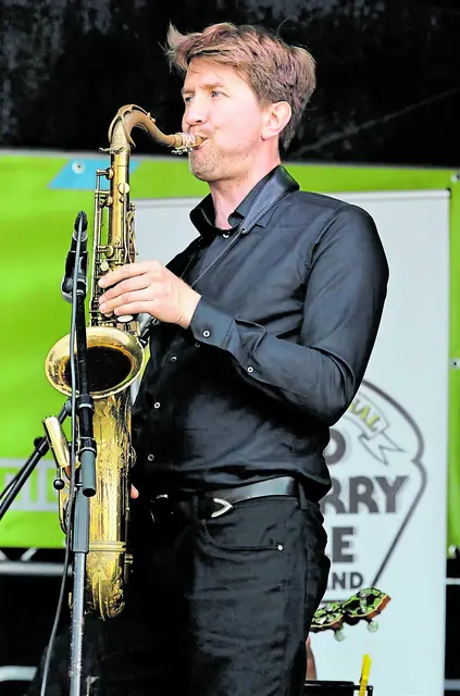 Star-Tenorsaxofonist Hans Malte Witte ist in Salzhausen immer gerne gesehen und gehört | Foto: Witte