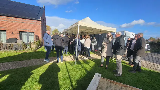 Rund 60 Gäste kamen zur Einweihung