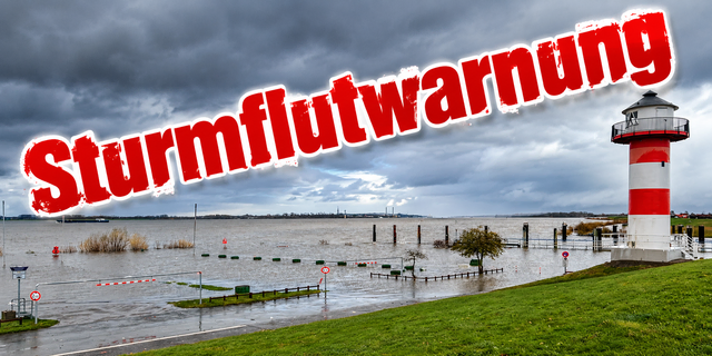 Für den heutigen Montagnachmittag wird erneut vor einer Sturmflut gewarnt | Foto: Daniel Beneke