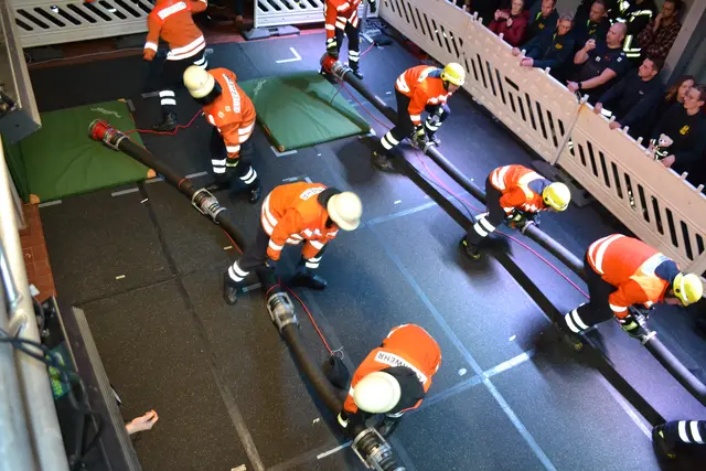 Zehn Teams aus Niedersachsen traten in Harsefeld an | Foto: Feuerwehr 