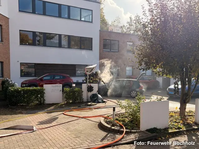 Es gab eine starke Rauchentwicklung | Foto: Feuerwehr Buchholz