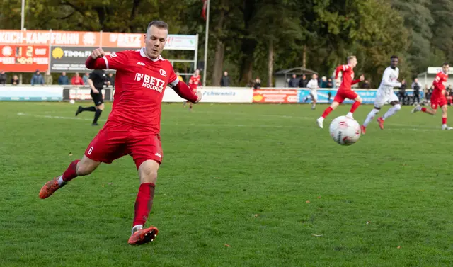 TSV-Kaptiän Simon Kaisef brachte seine 08er 1:0 in Führung | Foto: ks