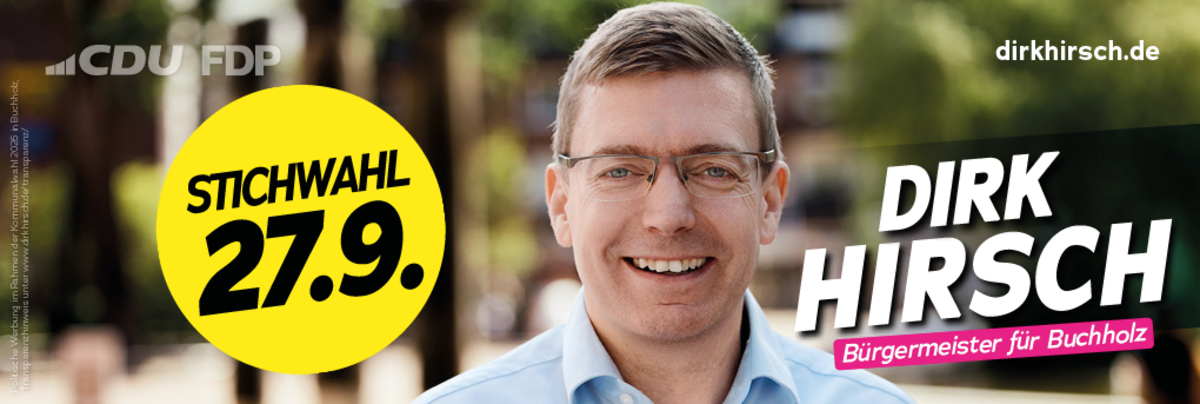 Dirk Hirsch Bürgermeister Buchholz