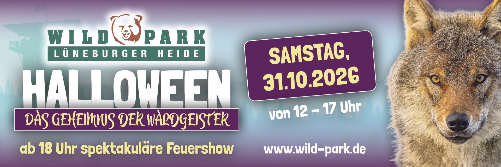 Halloween im Wildpark Lüneburger Heide